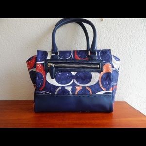 Coach Bag red, white, and blue, NWOT